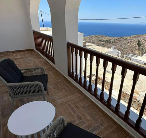Κατοικία Λυγαριά στη Φολέγανδρο - Moniasma sunset living