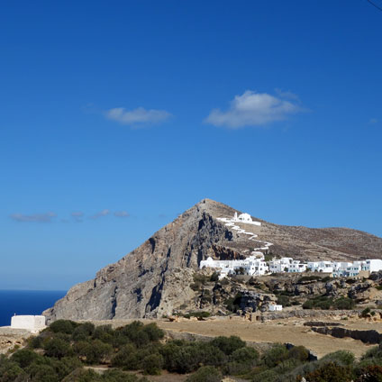 Η Χώρα και η Παναγιά στη Φολέγανδρο
